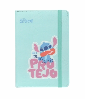 Coolpack, Notes A5/80k linia z gumką Disney Fashion - Stitch pastel (75040PTR)