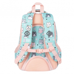 Plecak 3 komorowy 15" - Charming Cats