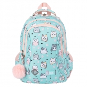 Plecak 3 komorowy 15" - Charming Cats