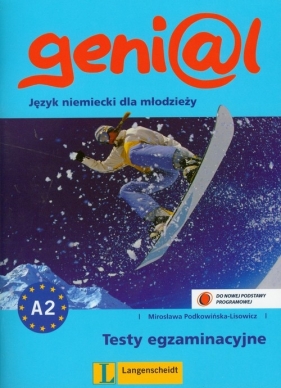 Genial A2 Testy egzaminacyjne + CD - Podkowińska-Lisowicz Mirosława