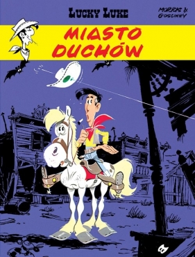 Lucky Luke. Miasto duchów. Tom 25 (Uszkodzona okładka) - René Goscinny, Morris