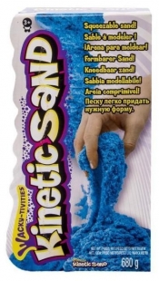 Kinetic Sand neonowy piasek 680g nieb. (71409/71409a)