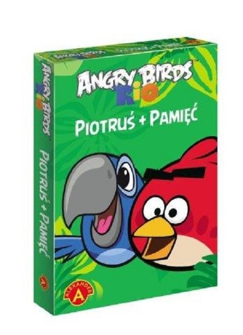 Karty Piotruś + Pamięć Angry Birds