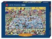 Puzzle 1000 elementów Zabawa na basenie (29904)