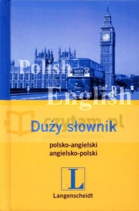 Słownik Duży polsko-angielski angielsko-polski