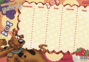 Plan lekcji A4 z magnesem Scooby-Doo