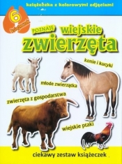 Poznaję wiejskie zwierzęta. 6 książeczek - Opracowanie zbiorowe
