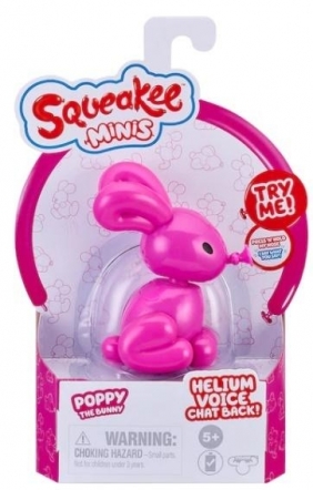 Squeakee Minis: Interaktywny balon - Królik (MO-12304)