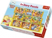 Puzzle 3xStory Kubuś Puchatek (90304)