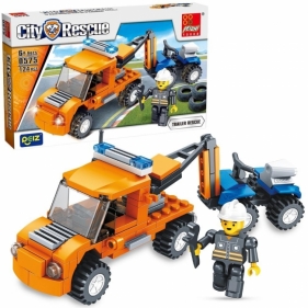 Klocki pomoc drogowa 124 elementy