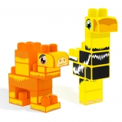 Baby Blocks Safari - klocki struś i wielbłąd (41504)