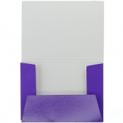 Teczka kartonowa na gumkę VauPe 1A A4 kolor: fioletowy 700 g (307/04)