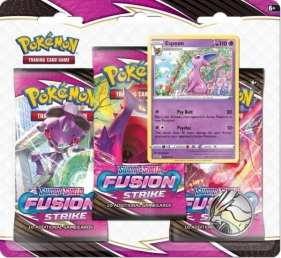 Karty Fusion Strike 3-Pack Blister Espeon (9208A Espeon)