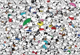 Clementoni, Puzzle 1000: Compact Impossible Peanuts (39804)