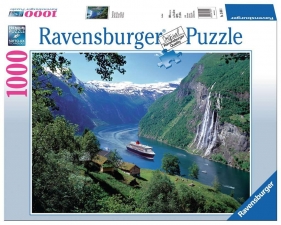 Ravensburger, Puzzle 1000: Fjord w Norwegii (15804)