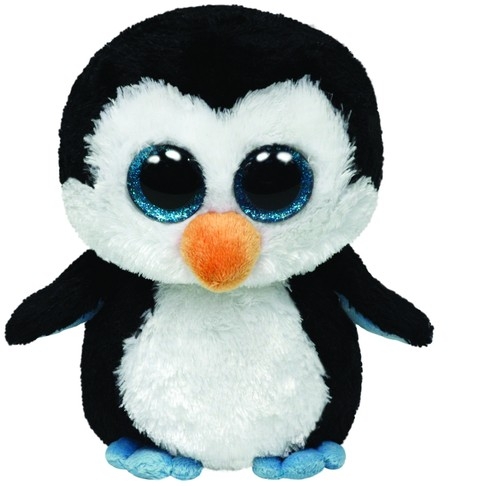 Beanie Boos: Waddles - maskotka Pingwin, 24cm (36904)