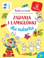 Nauka na wesoło. Zadania i łamigłówki dla malucha 3+ - Peter Patillla, Simon Abbott