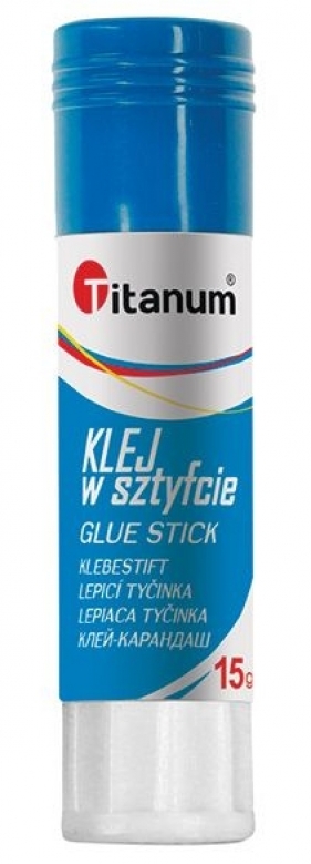 Titanum, Klej w sztyfcie PVA new, 15g (407545)