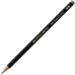 Ołówki zwykłe Faber Castel czarny (119004)