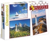 Puzzle 1x500 2x1000el Krajobraz (08104)