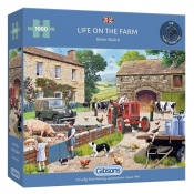 Gibsons, Puzzle 1000: Życie na farmie (G63042)