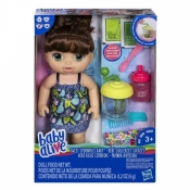 BABY ALIVE LALA SłODKA PRZEKĄSKA (BRUNETKA) (E0587)