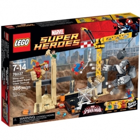 LEGO Super Heroes atak Rhino i Sandmana (76037)