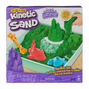 Piasek kinetyczny Kinetic Sand Zestaw Piaskownica Zielony (6067800/20146487)