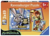 Puzzle Zootopia 3x49
