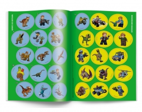 Lego Jurassic World. Kolorowanka z Naklejkami (NA6201)