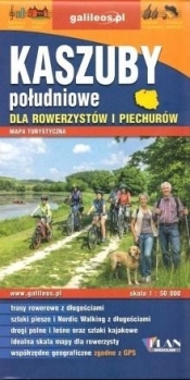 Mapa dla rowerzystów i piechurów - Kaszuby poł. - Opracowanie zbiorowe