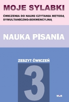 Moje sylabki. Nauka pisania - zeszyt 3 - Agnieszka Suder