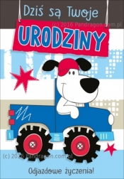Karnet urodziny dzieci B6-1617