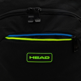 Head, Plecak Black - Green/Blue, AB200