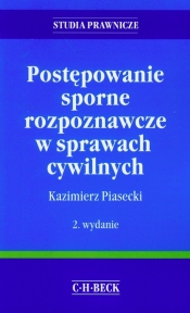 Postępowanie sporne rozpoznawcze w sprawach cywilnych