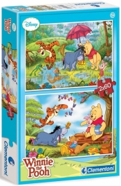 Puzzle 2x60 Kubuś Puchatek (07104)