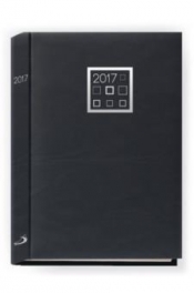 Terminarz 2017 A5 standard - czarny