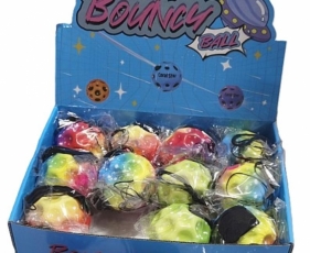 Piłeczka na gumce z rzepem MIX