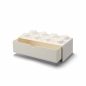 LEGO, Szufladka na biurko klocek Brick 8 - Biała (40211735)