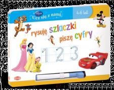 Disney Ucz się z nami Rysuję szlaczki piszę cyfry