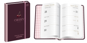 Kalendarz szkolny A6/192k TO - Cherry