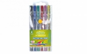 Długopisy żelowe brokatowe Cricco, 6 kolorów (CR815W6)