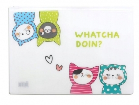 Teczka A5 plastikowa suwak So Many Cats, 1 szt (445705)