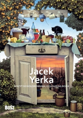 Jacek Yerka - zeszyt do kolorowania - Edyta Niemiec-Szywała