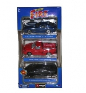 3 pak autek różne modele 1:43 BBURAGO