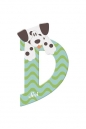 Litera D Dalmatian Zestaw zwierzęcy 12 sztuk