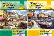 Papier artystyczny Kraft kolor A3 10 arkuszy 200g/m2 + teczka