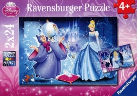Puzzle Disney Kopciuszek 2x24 (090044)