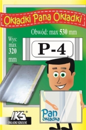 Okładka przylepiana P4 - Format A4 (25szt) IKS