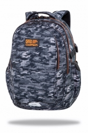 Plecak młodzieżowy CoolPack Factor - Military Grey (C02186)